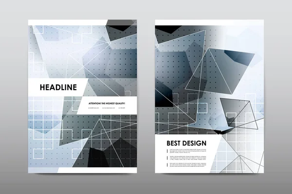 Diseños de folletos de diseño — Archivo Imágenes Vectoriales