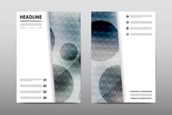 layouts of design brochures