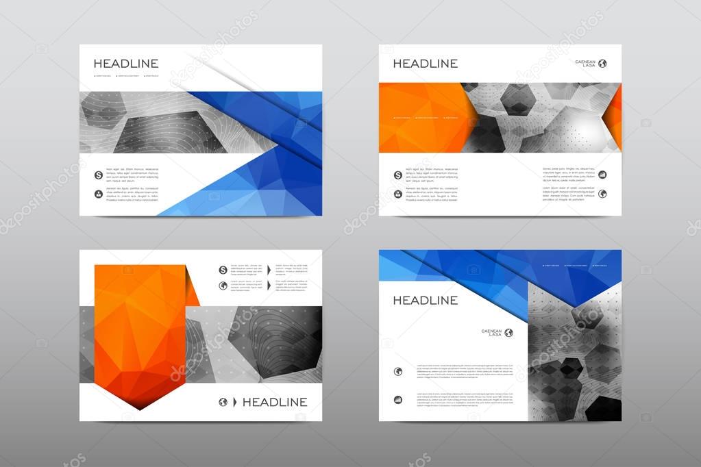 layouts of design brochures