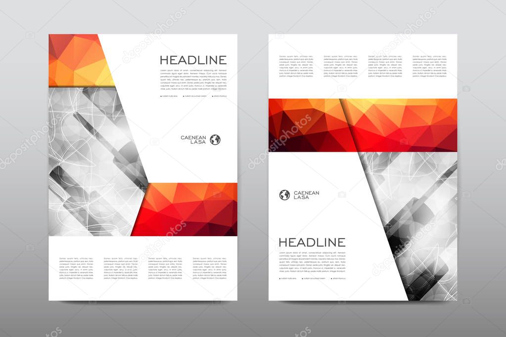 layouts of design brochures