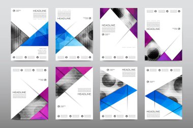 Broşür düzeni şablonları