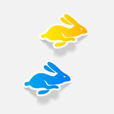 gerçekçi Paskalya tavşanımı