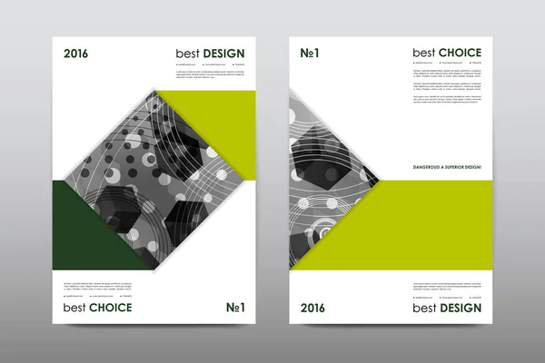 Brochure design flyer — Image vectorielle