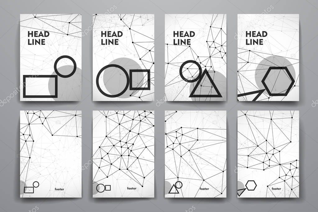 design of Set of brochure