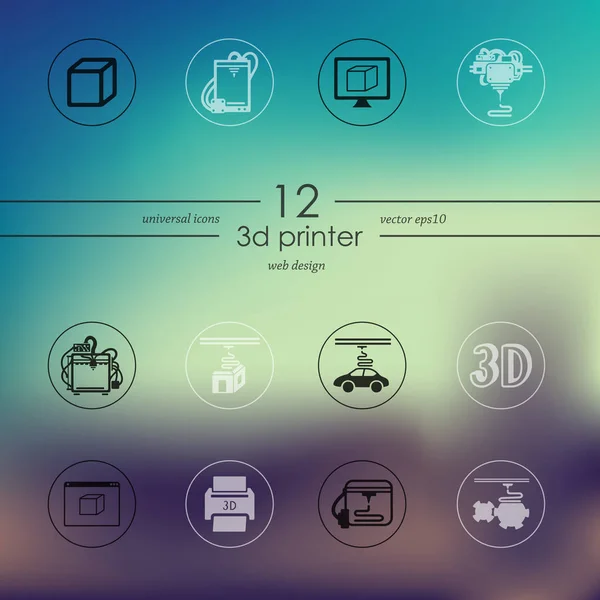 Définir des icônes web simples — Image vectorielle