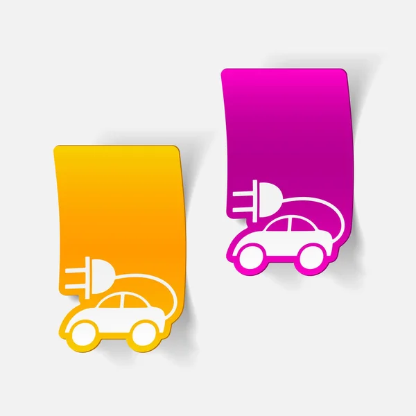 Icono de diseño realista de transporte — Vector de stock