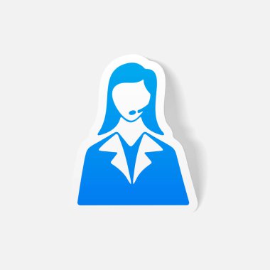 meslek gerçekçi tasarım simgesi