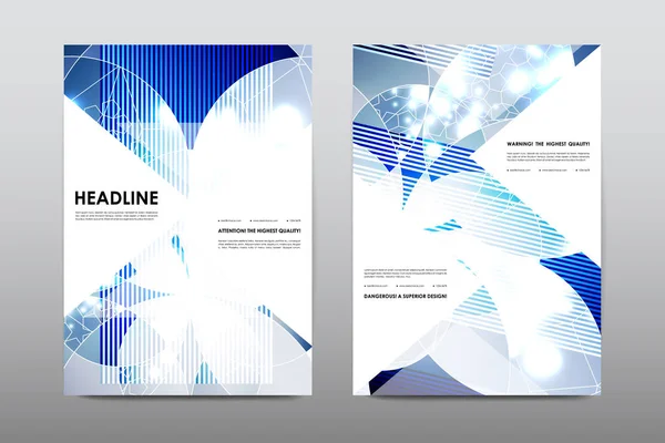 Дизайн flyer брошуру — стоковий вектор