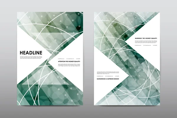 Brochure design flyer — Image vectorielle