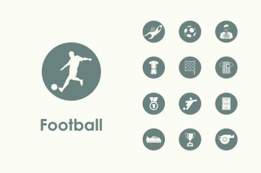 Futbol basit simgeler kümesi