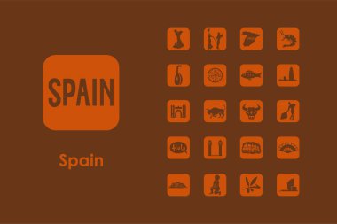 İspanya basit simgeler kümesi