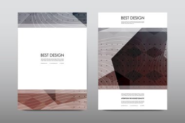 Broşür düzen, Dergi kapağı