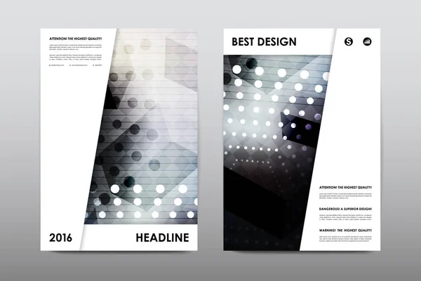 Broschyr layout, Magazine cover — Stock vektor