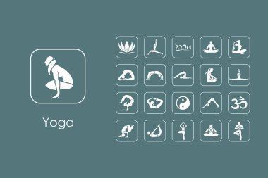 Yoga basit simgeler