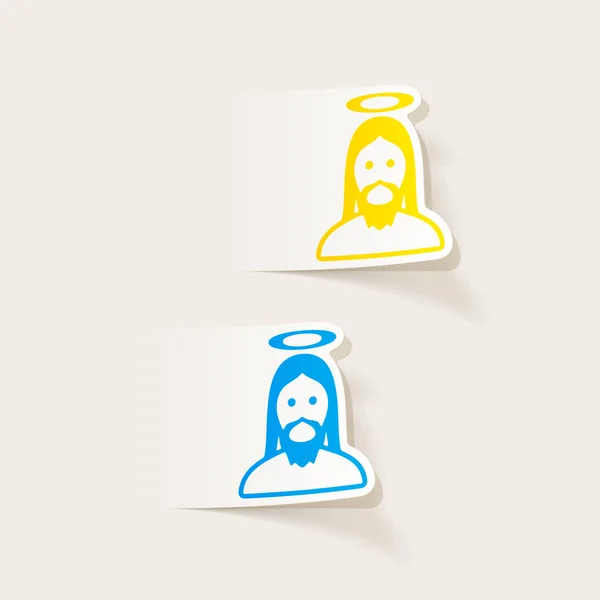 Elementos de design realista jesus —  Vetores de Stock