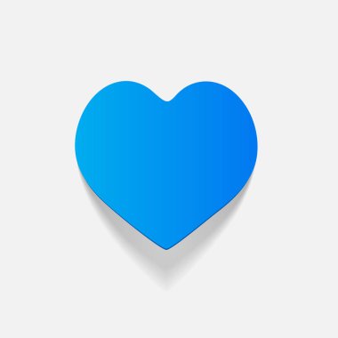 gerçekçi tasarım öğesi: kalp