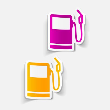 gerçekçi tasarım öğesi: benzin istasyonu