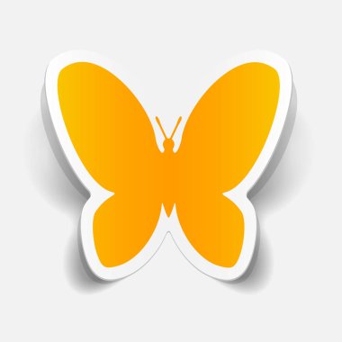 gerçekçi tasarım öğesi: kelebek