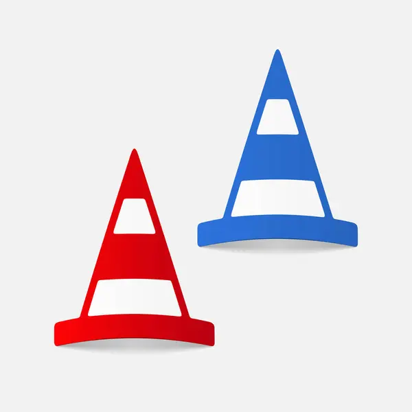 Design element: road icon – stockvektor