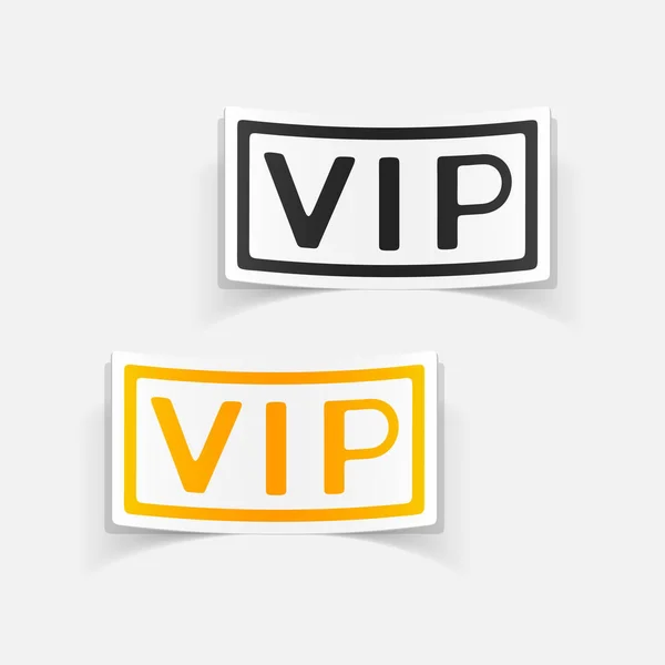 略称 vip アイコン セット — ストックベクタ