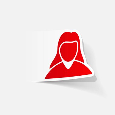 kadın siluet simgesi