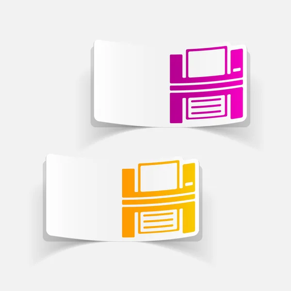 Conjunto de iconos de impresora — Vector de stock