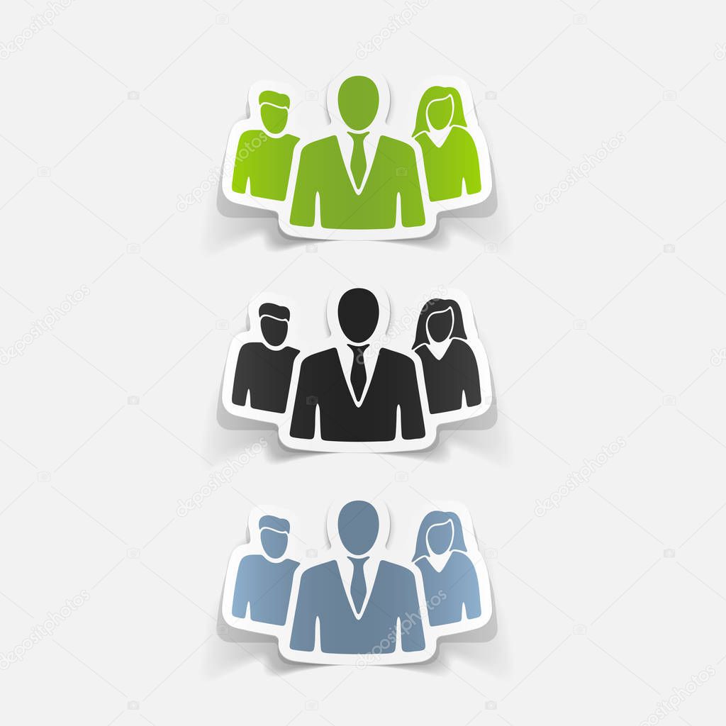 business people icons