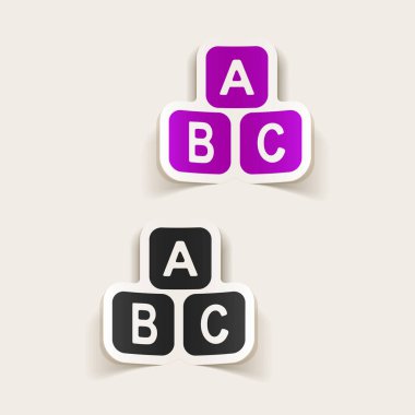 oyuncak küpleri Icons set