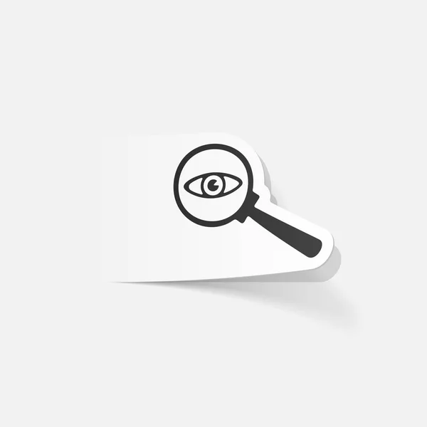 Detective tool icon — Stock Vector