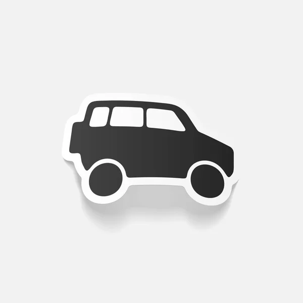 Car SUV icon — Stock Vector