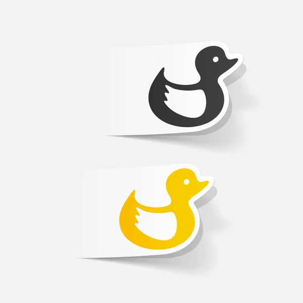 Eend icons set — Stockvector