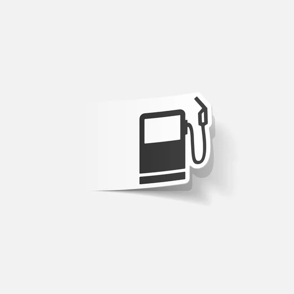 Icono de gasolinera — Vector de stock