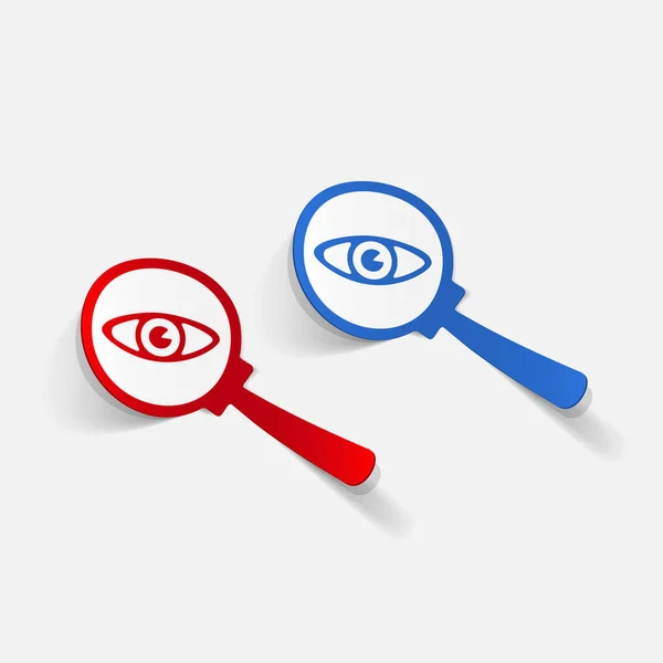 Outil détective icônes ensemble — Image vectorielle