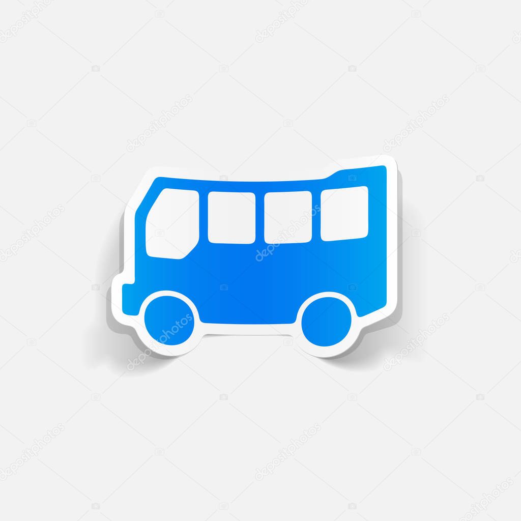 bus flat icon