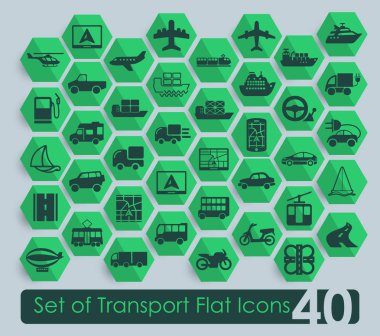 Taşıma simgeleri kümesi