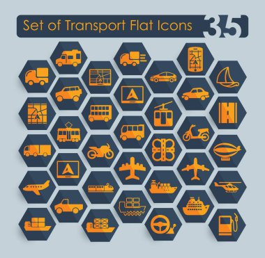 Taşıma simgeleri kümesi