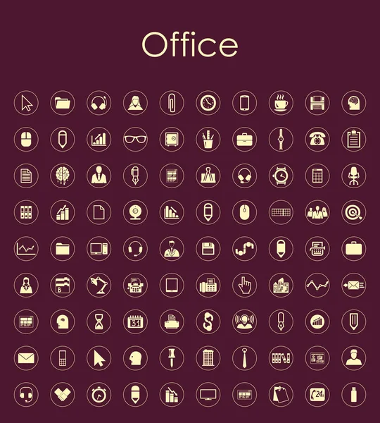 ofis simgeleri dizisi