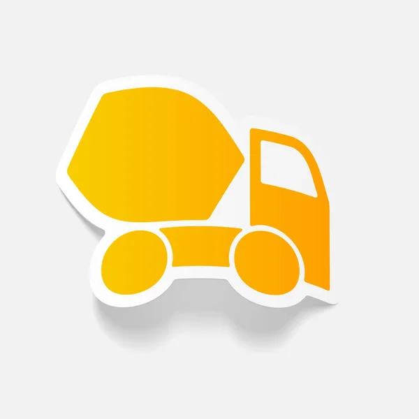 Cement Mixer icon — Stock Vector