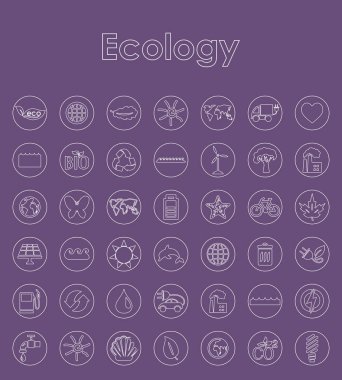 Ekoloji basit simgeler kümesi