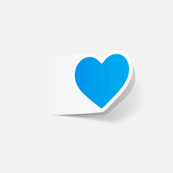 Ontwerpelement: hart — Stockvector