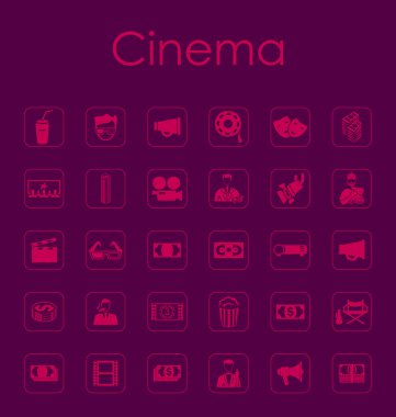 Sinema basit simgeler kümesi