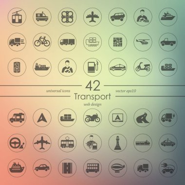 Taşıma simgeleri kümesi