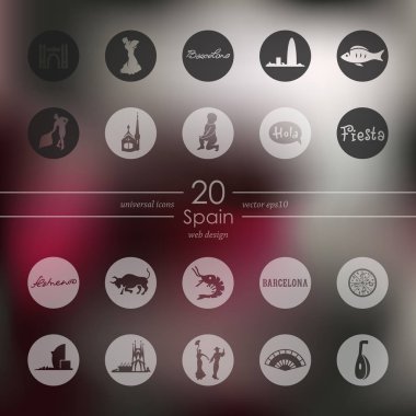 İspanya simgeleri dizisi
