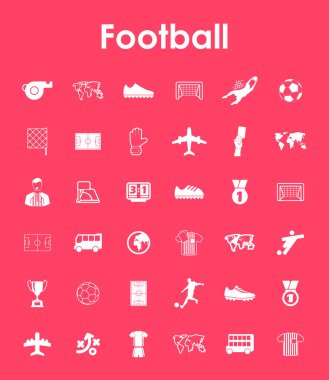 Futbol basit simgeler kümesi