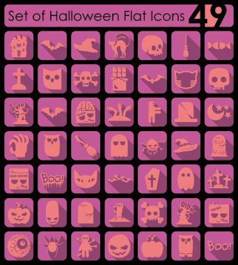 Cadılar Bayramı simgeleri dizisi