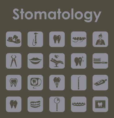 Stomatology basit simgeler kümesi