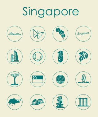 Singapur basit simgeler kümesi