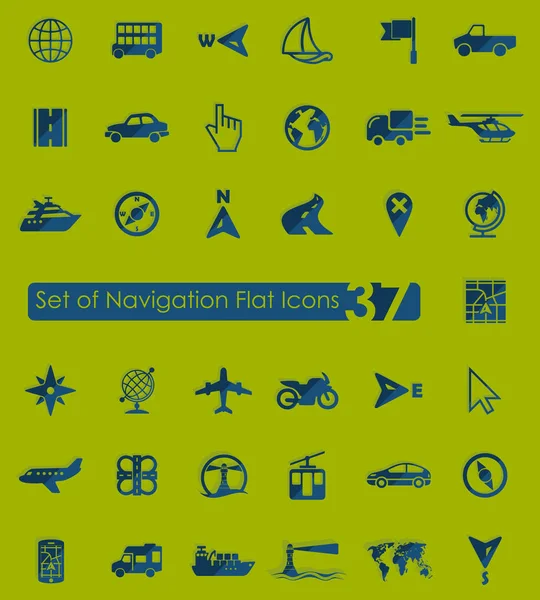 Conjunto de iconos de navegación — Vector de stock