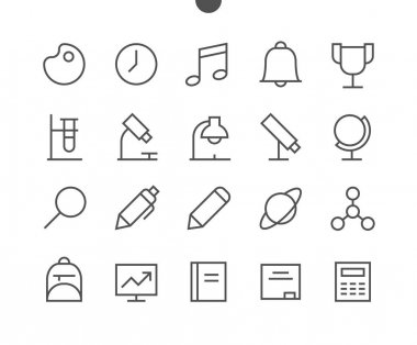 Okul Konular simge kümesi