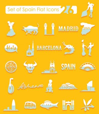 İspanya simgeleri dizisi